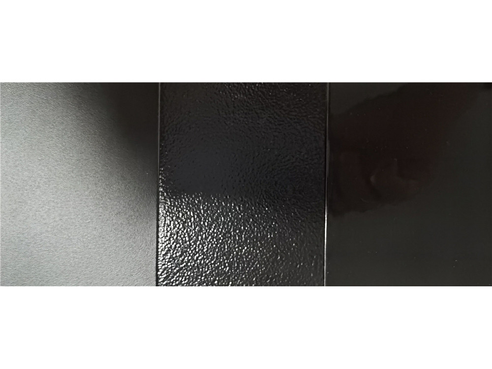 黑色砂纹-橘纹-亮光""