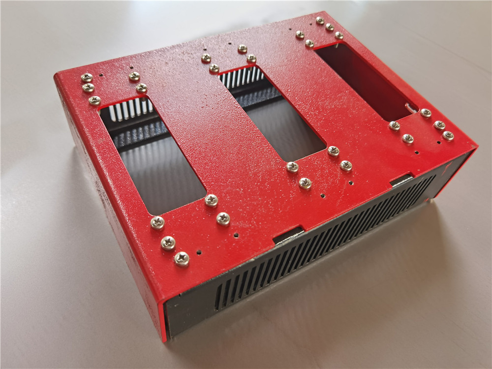 红色上下盖Y款三口接线盒""